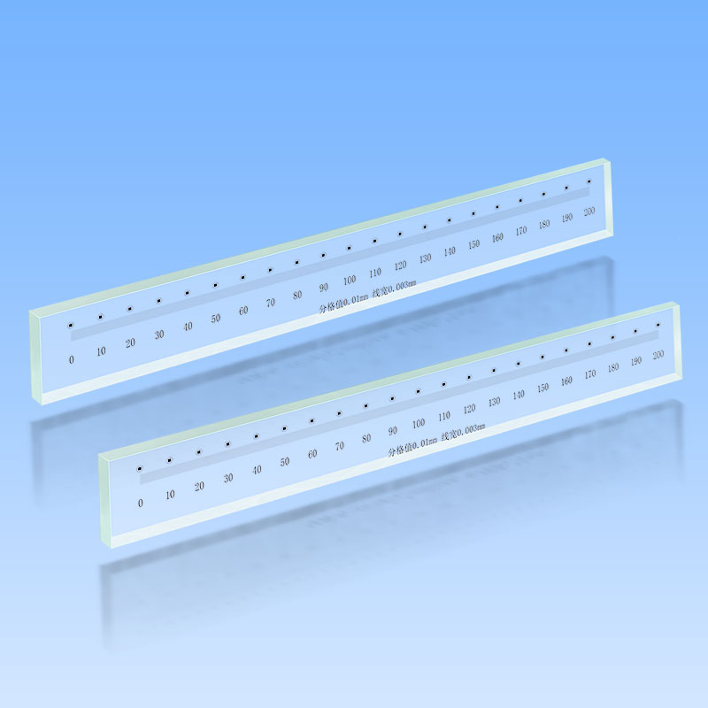 Glass line ruler