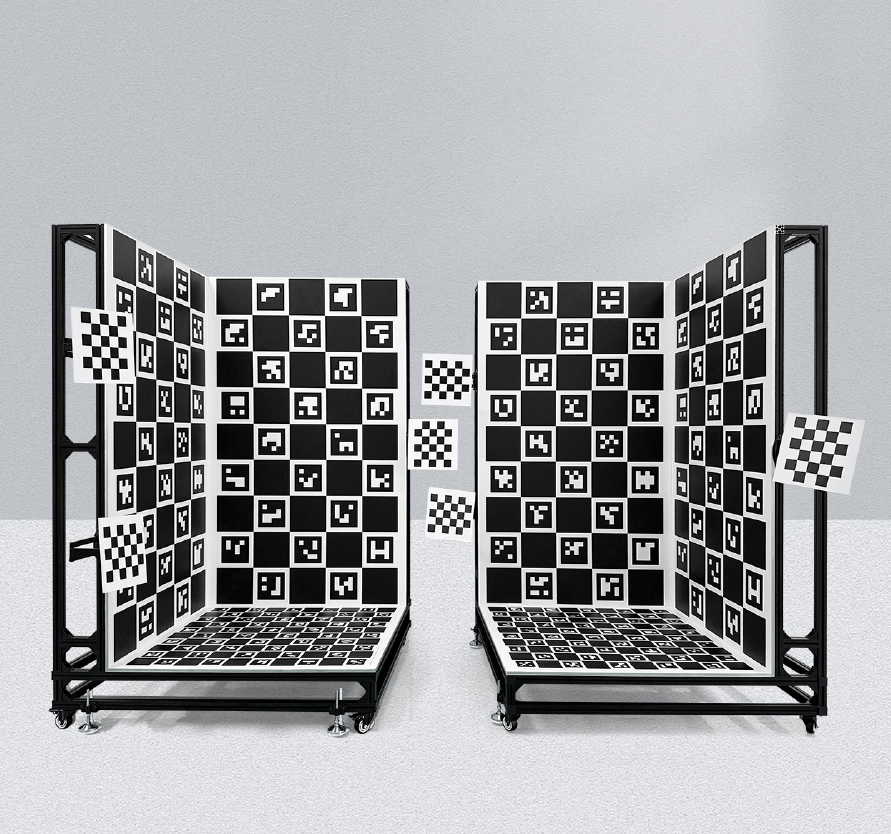 3D Stereo QR Code Calibration Board (AprilGrid)