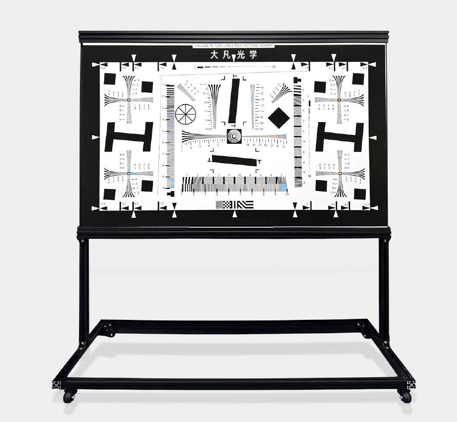 AprilGrid calibration target with bracket